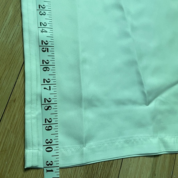 NWT Silk Maison White Slit Bell-bottom 100% Silk Pants - Size Large - Picture 6 of 11